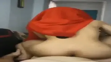 Jilbab Oren Colmek Ganas Memek Bergetar